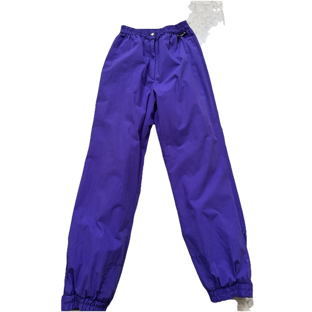 Obermeyer Pants Womens 10 Purple Insulated Ski Snowboarding Nylon Outdoors